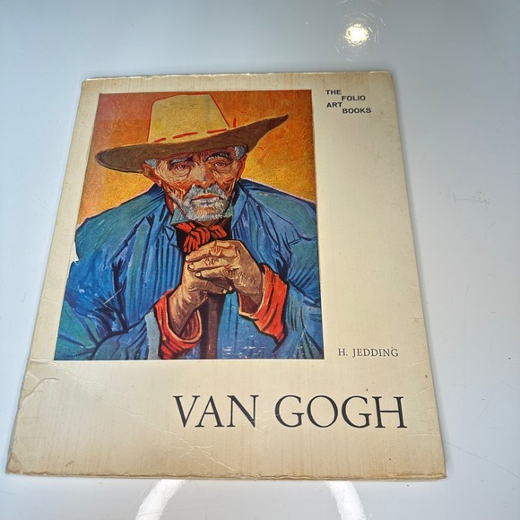 Van Gogh Art Book The Folio Art Books H. Jedding Vintage Art‎ Italy - Picture 1 of 11
